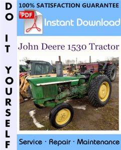 John Deere 1530 Tractor Technical Manual