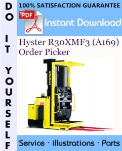 Hyster R30XMF3 (A169) Order Picker Parts Manual