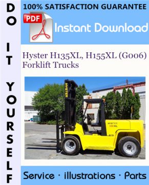 HYSTER H155XL PARTS MANUAL visual data 6