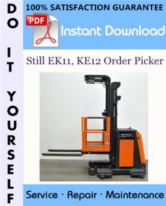 Still EK11, KE12 Order Picker Service Repair Workshop Manual