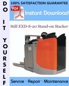 Still EXD-S-20 Stand-on Stacker Service Repair Workshop Manual
